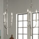 Florence 3 Light 11.25 inch Polished Nickel Chandelier Ceiling Light