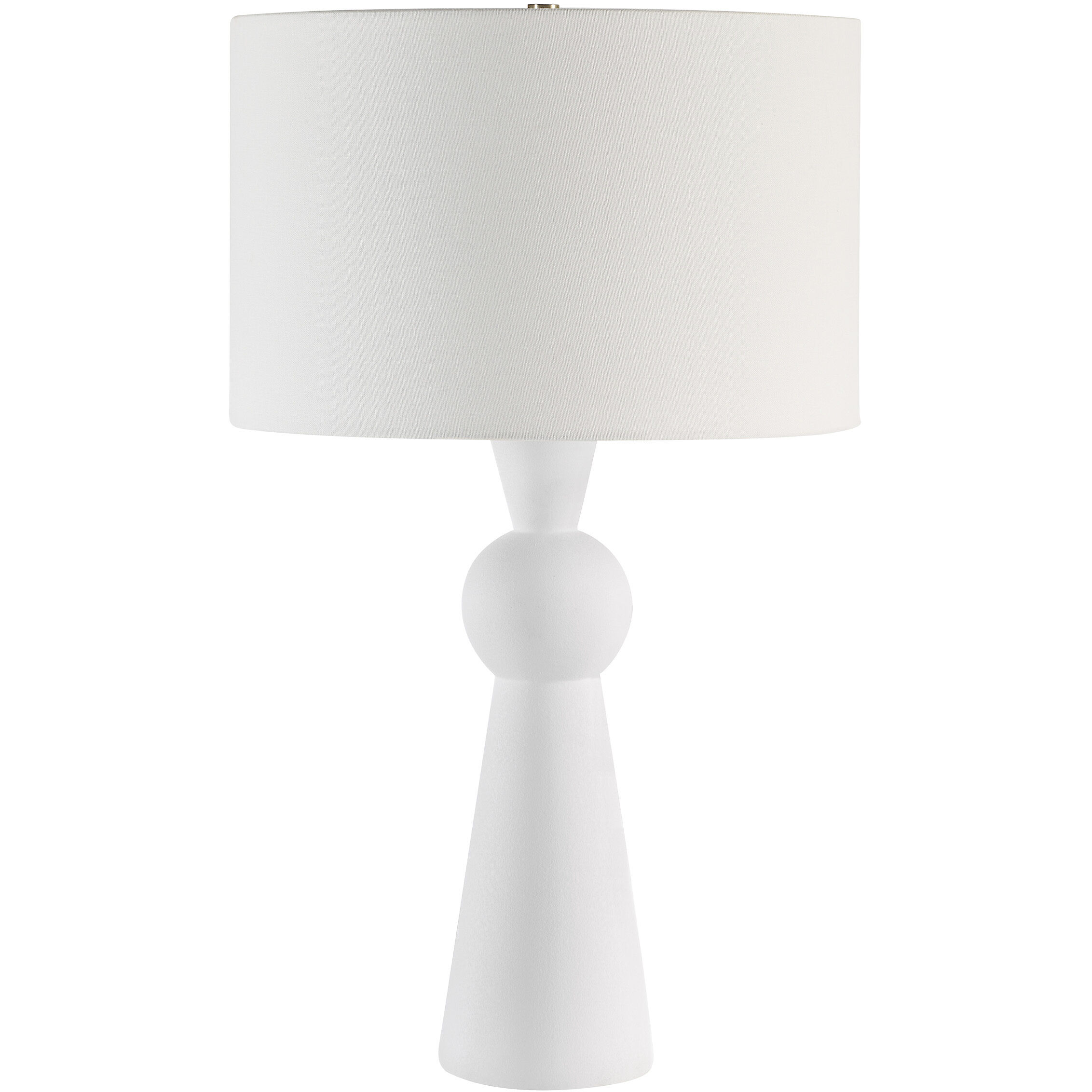 Petra 26 inch 100.00 watt Textured Off-White Table Lamp Portable Light