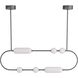 Tenzin 1 Light 49 inch English Bronze Linear Chandelier Ceiling Light