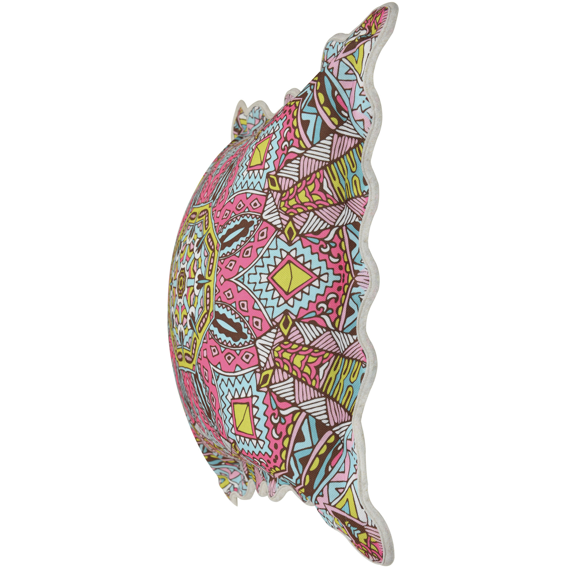 Mika 22 X 7 inch Multi and White Pillow