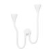 Anastasia 2 Light 18 inch Gesso White Wall Sconce Wall Light