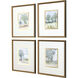 Along the Way Blue and Green and Brown and Multi Framed Art, The Studio