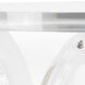 Chelsea House 11 inch Clear Wall Bracket Wall Light
