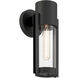 Coastal 5 inch Black Wall Sconce Wall Light
