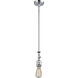 Franklin Restoration Oxford LED 12 inch Polished Chrome Mini Pendant Ceiling Light in Clear, Franklin Restoration