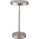 Francine 15.75 inch 10 watt Satin Nickel Table Lamp Portable Light
