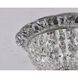 Canada 2 Light 13 inch Chrome Flush Mount Ceiling Light