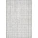 Hope 90 X 60 inch White/Gray/Light Slate Handmade Rug in 5 x 7.5