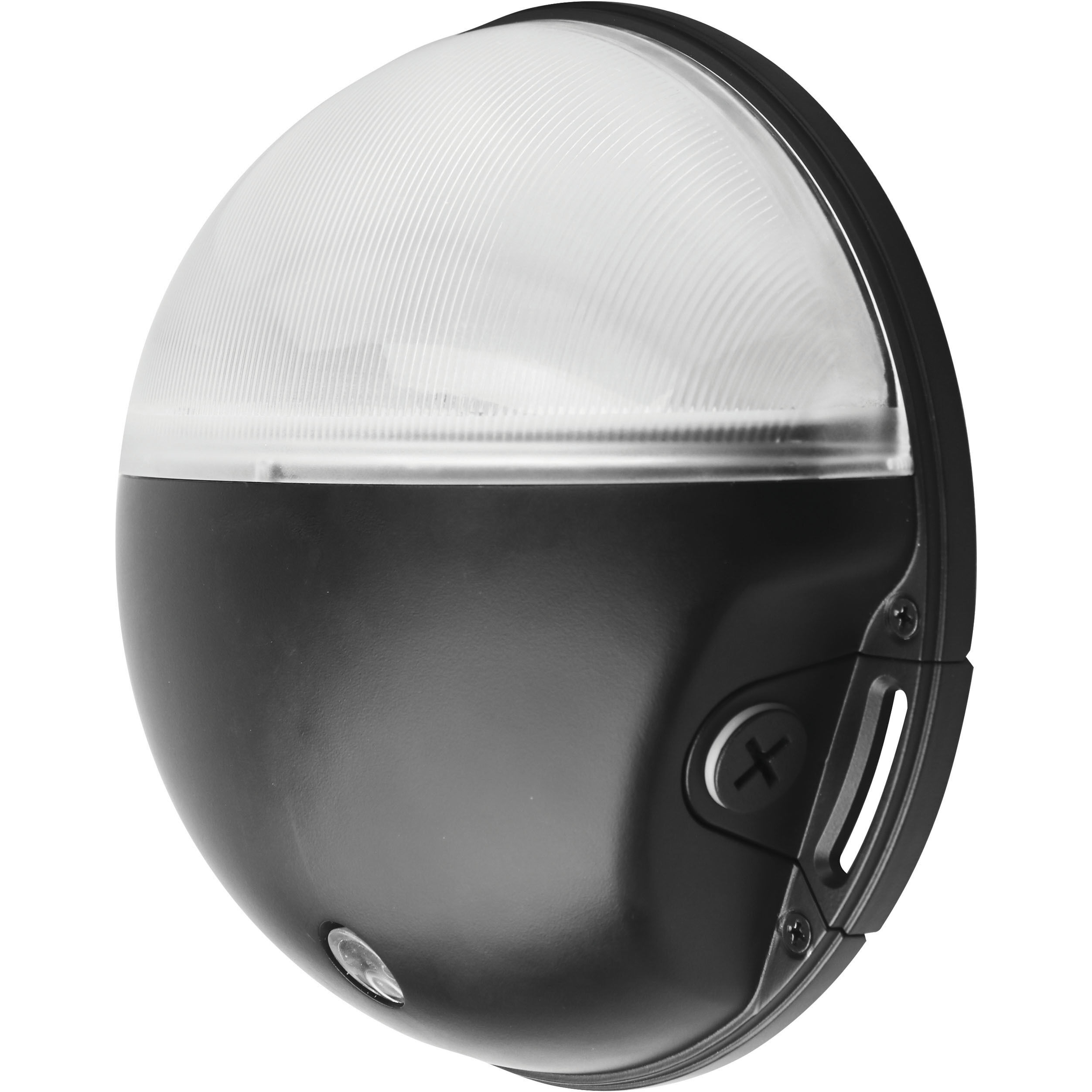 Brentwood LED 9 inch Black Outdoor Wall Pack