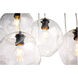 Numen 7 Light 21.25 inch Noir Pendant Ceiling Light