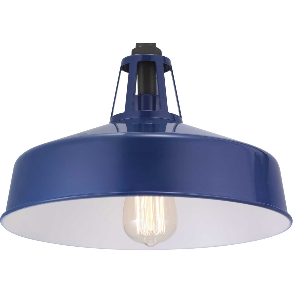 Cedar Springs 1 Light 11 inch Navy Outdoor Wall Lantern, Extra Large