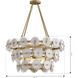 Kintrel 4 Light 28.75 inch Legacy Brass Pendant Ceiling Light