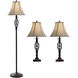 Signature 61 inch 100 watt Barclay Brass Table Lamp Portable Light