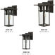 Manhattan Outdoor Wall Mount Lantern, Large