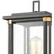 Vincentown 1 Light 17 inch Matte Black Outdoor Post Light