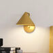 Alora Mood Remy 1 Light 7.75 inch Brushed Gold Wall/Vanity Light Wall Light