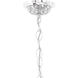 Sterling 6 Light 21 inch Polished Silver Chandelier Ceiling Light in Heritage