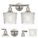 Edison Niagra 2 Light 16 inch Brushed Satin Nickel Bath Vanity Light Wall Light