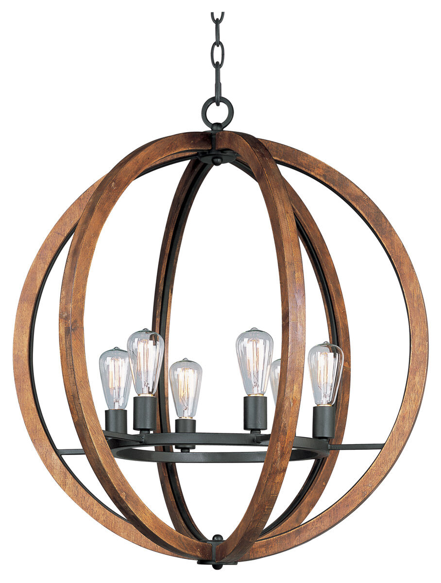 Bodega Bay 6 Light 30.00 inch Chandelier