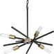 Astra 6 Light 23 inch Antique Bronze Chandelier Ceiling Light, Design Series