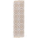 Lagoon 66 X 42 inch Ivory, White Rug