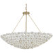 Coastlyn 8 Light 36 inch Legacy Brass Pendant Ceiling Light
