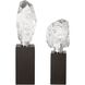 Crystal Peak 13 X 3.5 inch Sculptures, Set of 2