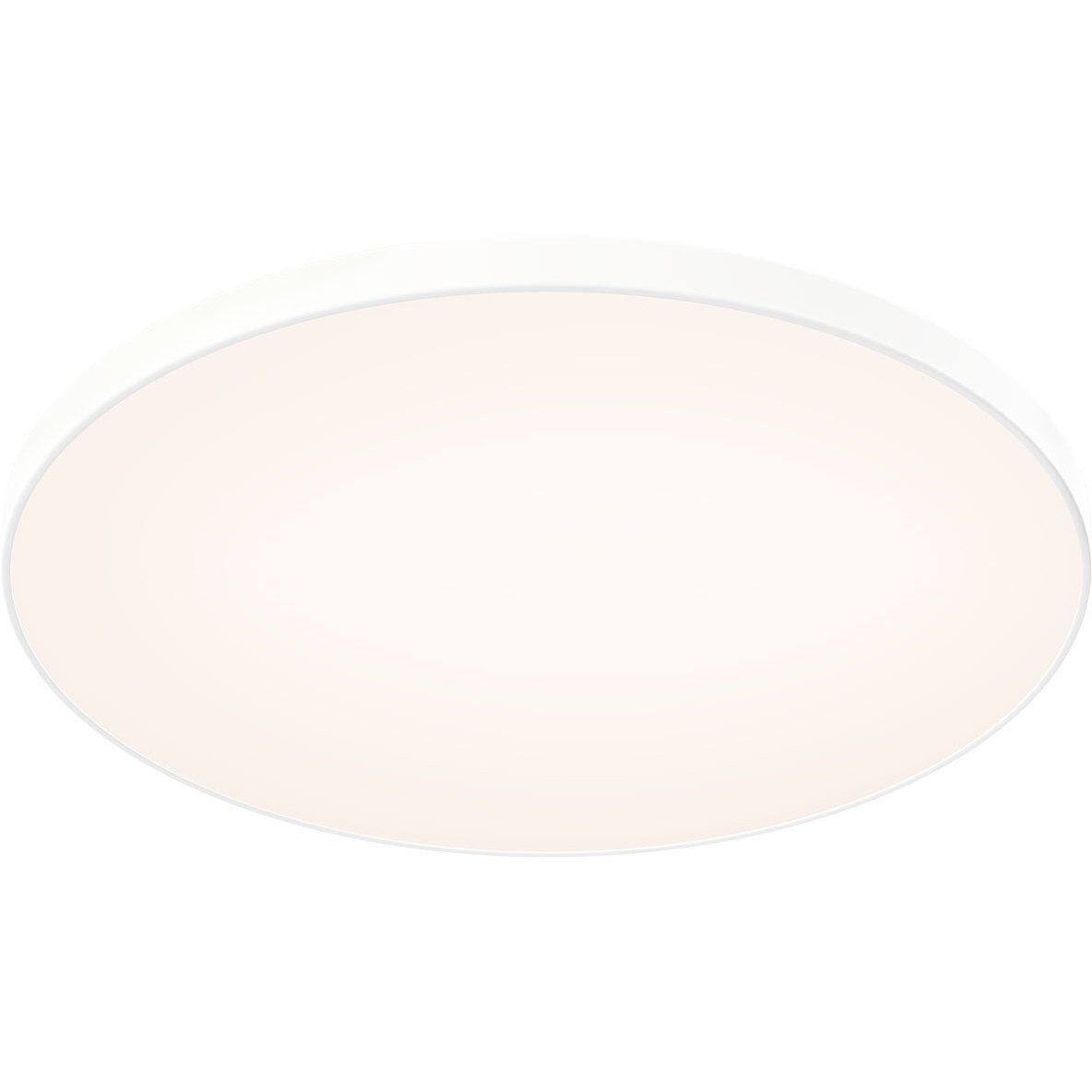 Fusion 1 Light 12 inch White Flushmount Ceiling Light