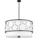 Kendall 5 Light 32 inch Matte Black Chandelier Ceiling Light
