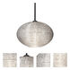 Pape 12 LED Black Cord Pendant Ceiling Light