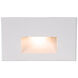 WAC 120V Step Light LED 1.5 inch White ADA Step and Wall Light in 2700K Warm LED, WAC Lighting