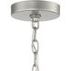 Cadence 6 Light 31.75 inch Satin Nickel Chandelier Ceiling Light
