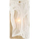 Veil Wall Sconce Wall Light in Legacy Brass