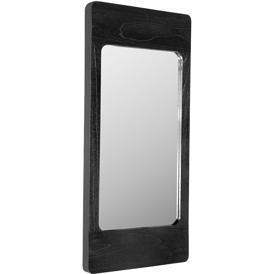 Franklin 52 X 25 inch Charcoal Black Mirror, C