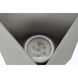 Raine 11 inch Silver Outdoor Wall Light