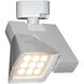 Logos 1 Light 120 White Track Head Ceiling Light in 3000K