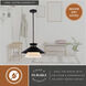 Loomis 1 Light 15.25 inch Matte Black Pendant Ceiling Light