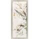 Lovely Place To Be Green and Neutral and White and Yellow Framed Art