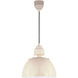 Visual Comfort Signature Collection Thomas O'Brien Eugene 1 Light 12 inch Lightly Antique White Pendant Ceiling Light in Antique White Paint, Small TOB5012AW - Open Box