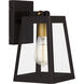 Amberly Grove 1 Light 10 inch Western Bronze Outdoor Wall Lantern