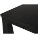 Luther 86 X 41.5 inch Charcoal Black Dining Table