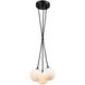 Camila LED 8.5 inch Black Down Pendant Ceiling Light