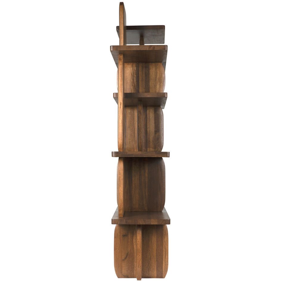 Kilimanjaro Dark Walnut Bookcase