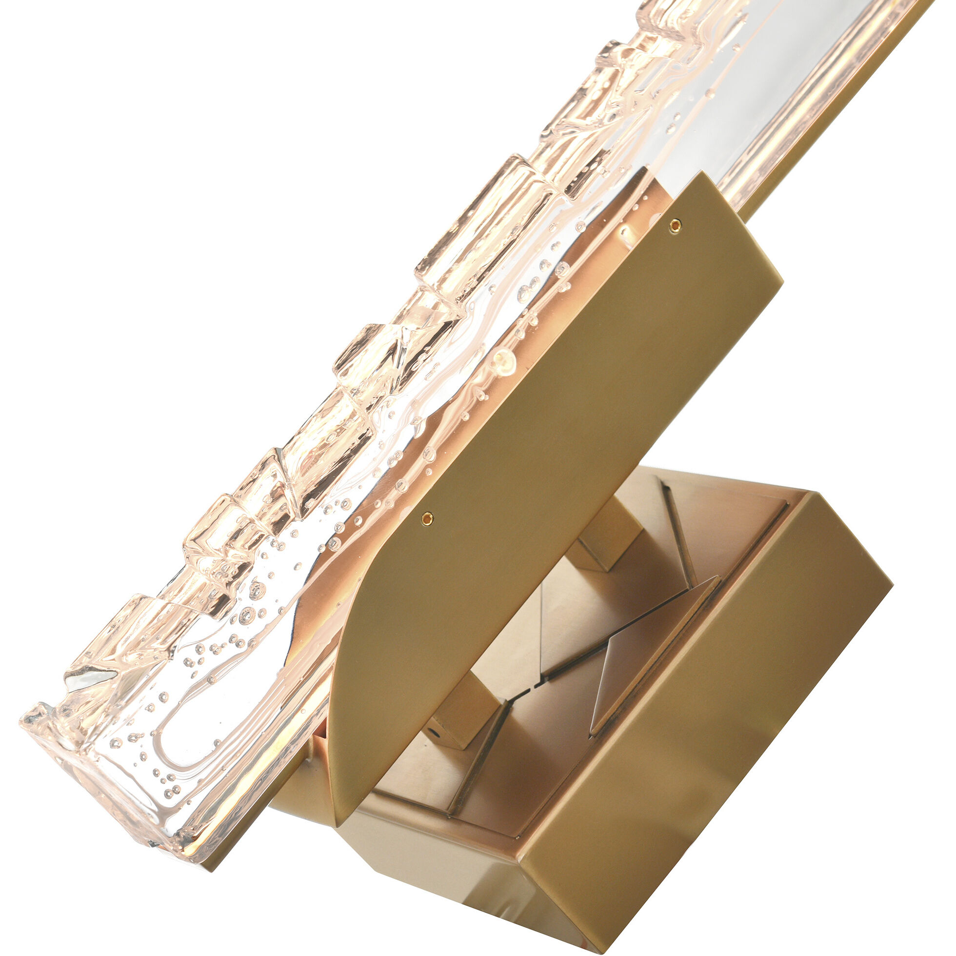 Valira LED 4.3 inch Brass Wall Light