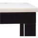 Parson 22 X 18 inch White Marble End Table