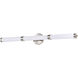 Kagen LED 37.58 inch Brushed Nickel Bath Vanity Light Wall Light
