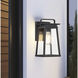 Great Outdoors Isla Vista 1 Light 11 inch Coal Outdoor Wall Mount