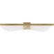 Sean Lavin Nyra LED 36 inch Plated Brass Bath Vanity Wall Light