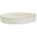 Mimosa Gloss White/Gold Tray