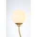 Nyomi 4 Light 36 inch Brass Chandelier Ceiling Light